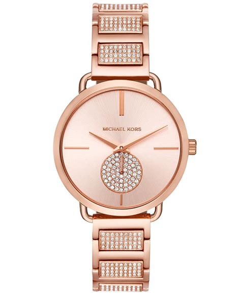 michael kors mini portia ladies watch|Mini Portia Pavé Rose.